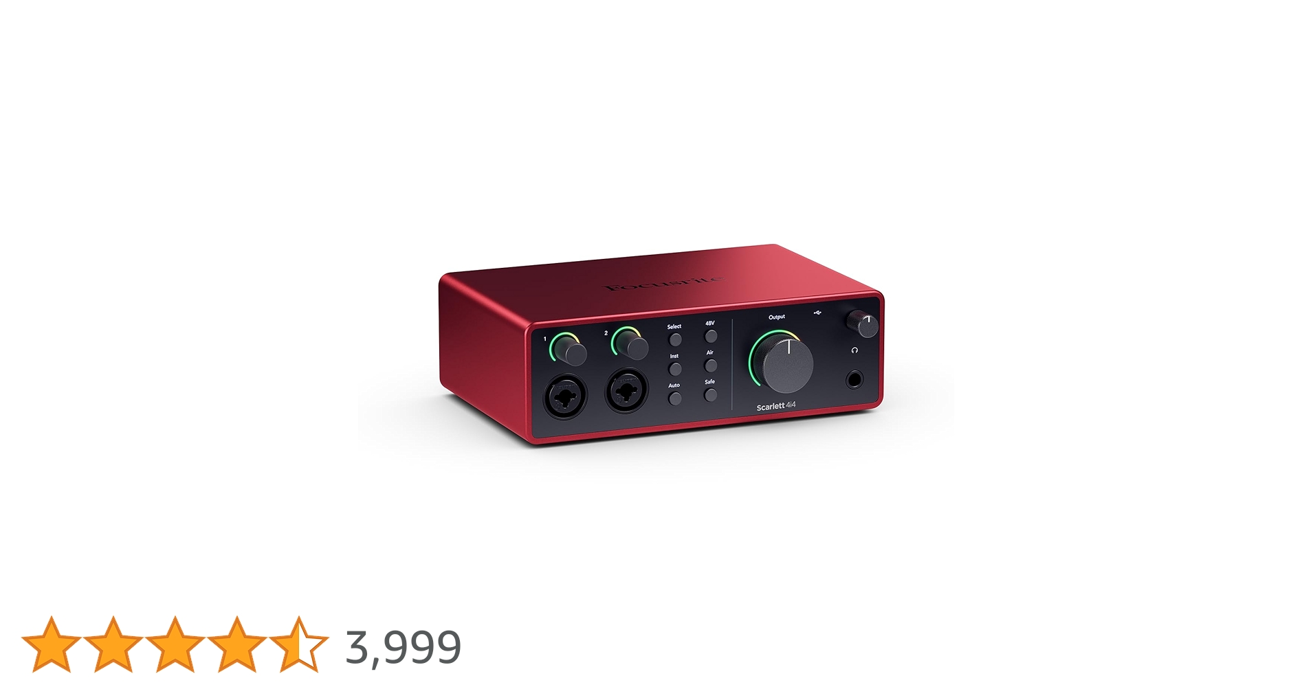 Focusrite Scarlett 4i4 USBオーディオインターフェイス 51Z2BYexFjL.jpg